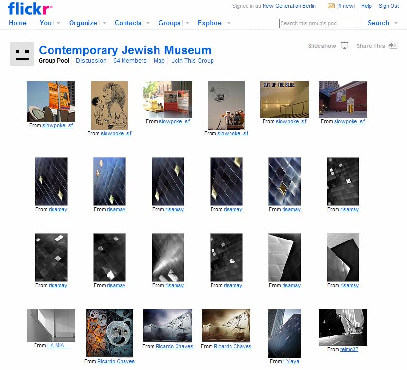 flickr gruppe contamporary jewish museum